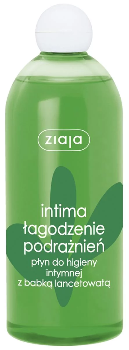 Ziaja Intima: płyn do higieny intymnej- babka lancetowata 500ml