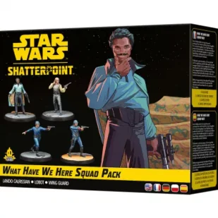 Star Wars: Shatterpoint - Co my tu mamy - Lando Calrissian Rebel - Gry planszowe - miniaturka - grafika 1