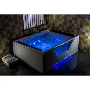 Aquaholm C-3099 170cm x 120cm x 59cm PODGRZEWACZ WODY, BLUETOOTH, AKTYWNA SŁUCHAWKA PRYSZNICOWA PREMIUM LIMITED! - Wanny z hydromasażem - miniaturka - grafika 1