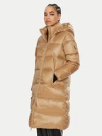 Kurtki damskie - Armani Exchange Kurtka puchowa XW000251 AF10860 U6164 Brązowy Regular Fit - miniaturka - grafika 1