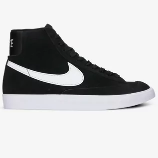 Sneakersy męskie - Nike Buty Blazer Mid'77 Suede - Czerń CI1172-005 - grafika 1