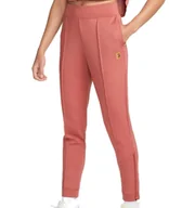 Spodnie sportowe damskie - Nike Spodnie Damskie - Tenisowe - Brązowe - Rozmiar M - Nike Court Dri-Fit Slim Fit - DA4722-691 - miniaturka - grafika 1