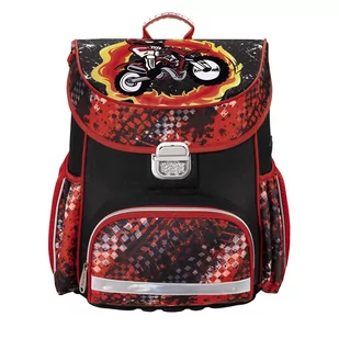 Hama Tornister Szkolny Motorbike 139073 - Plecaki szkolne i tornistry - miniaturka - grafika 1
