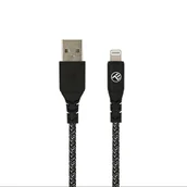 Kable USB - Tellur Green Data Cable, Apple Mfi Certified, Usb To Lightning, 2.4A, 1M, Nylon, Recycled Plastic, Black - miniaturka - grafika 1