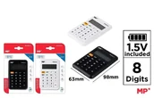 Kalkulatory - Mp Main Paper Kalkulator kieszeniowy 6,3x9,8cm Mix - miniaturka - grafika 1