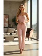 Piżamy damskie - Passion Noctivie - Dwuczęściowa Piżama, Różowa Wariant/Rozmiar: XL DOSTAWA 24h GWRANCJA - miniaturka - grafika 1