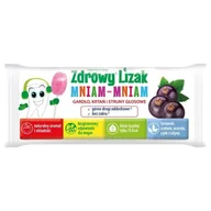 Gumy do żucia, lizaki, dropsy - Starpharma Zdrowy Lizak Mniam Mniam Na gardło porzeczkowy - 6 g - miniaturka - grafika 1