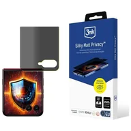 Folie ochronne do telefonów - Folia prywatyzująca 3MK Silky Matt Privacy do Motorola Razr 60 Ultra - miniaturka - grafika 1