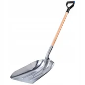 Łopaty i widły - Łopata do śniegu 141 x 37 cm, srebrny - miniaturka - grafika 1
