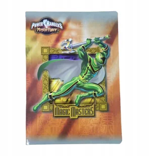 BENIAMIN ZESZYT SZKOLNY ZESZYTY A5/16 KRATKA POWER RANGERS - Zeszyty szkolne - miniaturka - grafika 1