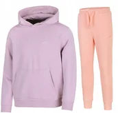 Dresy męskie - 4F OCIEPLANY DZIEWCZÄCY DRES KOMPLET BLUZA SPODNIE / rozm 158 - miniaturka - grafika 1