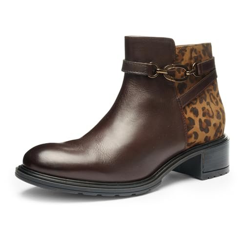 ara Damskie botki Parker, Cacao, Nuts, 42 EU, Cacao Nuts, 42 EU