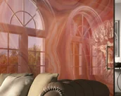 Inne materiały budowlane - Spiek Kwarcowy Agata Corniola 300x150x0,6 cm - miniaturka - grafika 1