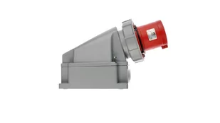 PCE Wtyczka odbiornikowa 63A 5P 400V czerwona IP67 POWER TWIST 535-6 535-6 - Gniazdka elektryczne - miniaturka - grafika 1