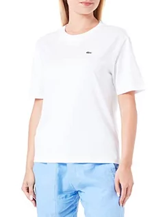 Koszulki i topy damskie - Lacoste T-shirt damski, Blanc, 40 - grafika 1