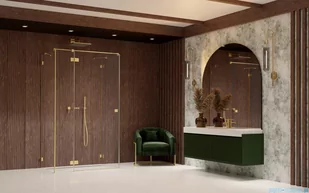 Radaway Essenza Pro Brushed Gold Kdj+S kabina 70x120x70cm lewa szczotkowane złoto 10097312-99-01L/10098070-01-01/10098070-01-01 - Kabiny prysznicowe Radaway Essenza Pro Brushed Gold Kdj+S kabina 70x120x70cm lewa szczotkowane złoto 10097312-99-01L/10098070-01-01/10098070-01-01 - Kabiny prysznicowe - miniaturka - grafika 4