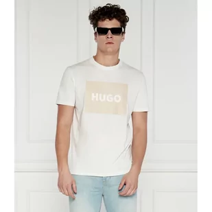 HUGO T-shirt | Regular Fit - Koszulki męskie - miniaturka - grafika 1