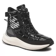 Kozaki damskie - Kozaki Ea7 Emporio Armani - X8M005 XK308 R655 Black/White/Iridesce - miniaturka - grafika 1