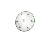 Lampy sufitowe - Kolarz 731.U12.4.100-Lampa sufitowa NONNA 2xE14/60W/230V pr.32 cm zielona/mosiądz - miniaturka - grafika 1