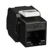 Wyłączniki światła i elektryczne - LEDart LEXMAN wymienny RJ45 Ardea Czarny LEXMAN - miniaturka - grafika 1