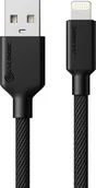 Kable USB - Kabel USB Alogic Alogic USB 2.0 Anschlusskabel Typ A -Lightning M/M 2m, sw - miniaturka - grafika 1