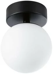 Paulmann - Gove LED Lampa Sufitowa IP44 3000K 400lm Matt Czarna/Satin Paulmann - Lampy sufitowe - miniaturka - grafika 1