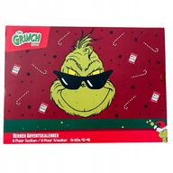 Skarpetki męskie - Kalendarz adwentowy ze skarpetkami GRINCH (12 par) 42-46 - miniaturka - grafika 1
