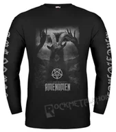 Koszulki męskie - longsleeve AMENOMEN - UNDER THE UNSACRED MOONLIGHT (OMEN054LO)-S - miniaturka - grafika 1