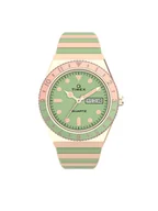 Zegarki damskie - Timex Zegarek TW2V38700 Q Malibu - - miniaturka - grafika 1