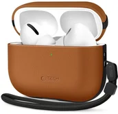 Akcesoria do słuchawek - Tech-Protect NaturalFit* do Apple AirPods Pro 3 Brown - miniaturka - grafika 1