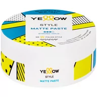 Kosmetyki do stylizacji włosów - Alfaparf, Yellow Style Matte Paste, Pasta Modelująco-matująca Do Włosów, Ułatwia Stylizację Dowolnych Fryzur, 100ml - miniaturka - grafika 1