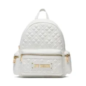 Plecaki - Plecak LOVE MOSCHINO JC4162PP0HLA0120 Off White - miniaturka - grafika 1