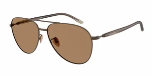 Okulary Przeciwsłoneczne Giorgio Armani AR 6162 Matte Brown - Okulary przeciwsłoneczne - miniaturka - grafika 1