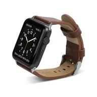 Akcesoria do smartwatchy - X-Doria Lux Band - Skórzany pasek do Apple Watch 42mm (brązowy) 10_6657 - miniaturka - grafika 1