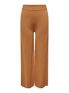ONLY Onlmeddi Hw Pant Cc KNT spodnie damskie, Brown Sugar, L - Spodnie damskie - miniaturka - grafika 1