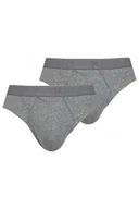 Majtki męskie - Bawełniane niskie slipy męskie (2 pack) MPP 019 - miniaturka - grafika 1