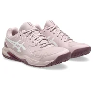 Trampki damskie - Asics Damskie trampki Gel-Dedicate 8, 42 EU, Wododział różany biały, 43.5 EU - miniaturka - grafika 1