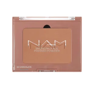 NAM Bronzing Face bronzer do twarzy w kompakcie 03 Chocolate Brown 10g - Bronzery i konturowanie twarzy NAM Bronzing Face bronzer do twarzy w kompakcie 03 Chocolate Brown 10g - Bronzery i konturowanie twarzy - miniaturka - grafika 1