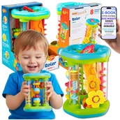 Zabawki interaktywne dla dzieci - Zabawka Motywująca do Raczkowania 6m+ Roler DUMEL Raczkowanie Nauka Dla Niemowląt Małych Dzieci + EBOOK-2 - miniaturka - grafika 1