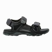 Buty dla dziewczynek - Sandały dziecięce Jack Wolfskin TARACO BEACH SANDAL K black - 26 - miniaturka - grafika 1