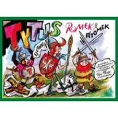 Pozostałe książki - Tytus, Romek i A`Tomek w bitwie grunwaldzkiej 1410 roku z wyobraźni Papcia Chmiela narysowani - miniaturka - grafika 1