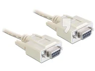 Kable miedziane - DELOCK 84169 Delock kabel transmisyjny Null Modem 9F/9F RS232, 3m - miniaturka - grafika 1