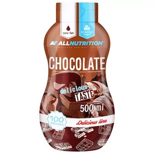 Allnutrition, sos czekoladowy, 500 ml - Sosy w słoikach - miniaturka - grafika 1