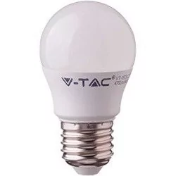V-TAC Żarówka LED SAMSUNG CHIP 4.5W E27 A++ Kulka G45 VT-245 6400K 470lm - Żarówki LED - miniaturka - grafika 1