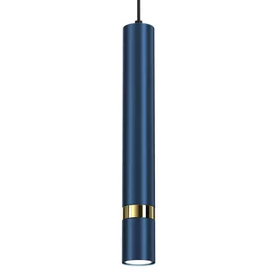 Milagro Lampa wisząca JOKER NAVY BLUE/GOLD 1xGU10 MLP7725 - Lampy sufitowe - miniaturka - grafika 4