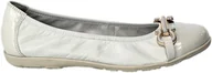 Baleriny - Baleriny Caprice 9-22172-20 245 Lt Grey Nap.Co Skóra - CAPRICE - miniaturka - grafika 1
