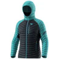 Kurtki męskie - Kurtka męska Dynafit Radical Dwn Rds M Hood Jkt Rozmiar: XL / Kolor: czarny/turkusowy - miniaturka - grafika 1