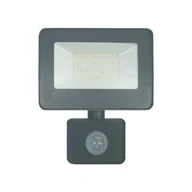 Oświetlenie warsztatowe - Naświetlacz ORO diodo 20 W czujnik PIR EXT światło dzienne DW - miniaturka - grafika 1