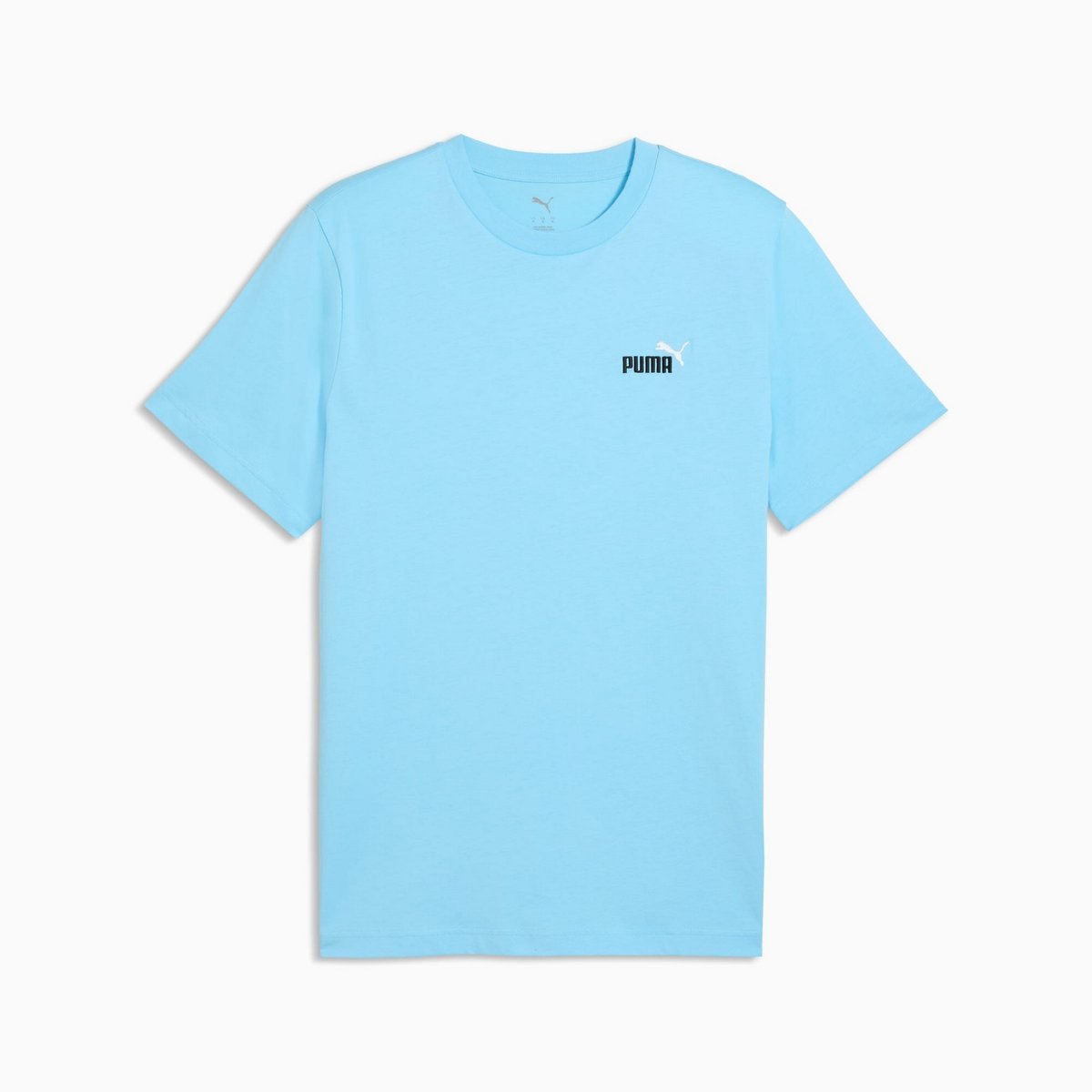 Koszulka męska Puma ESS 2 COLOR SMALL NO.1 LOGO niebieska 68471746 r S