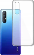 Etui i futerały do telefonów - etumi Etui Do Oppo Reno 3 Pro Gumowe Slim Clear View Pokrowiec Ochronny / Futerał Obudowa / Ochrona Clear Cover Bezbarwne Slim Case0243 - miniaturka - grafika 1